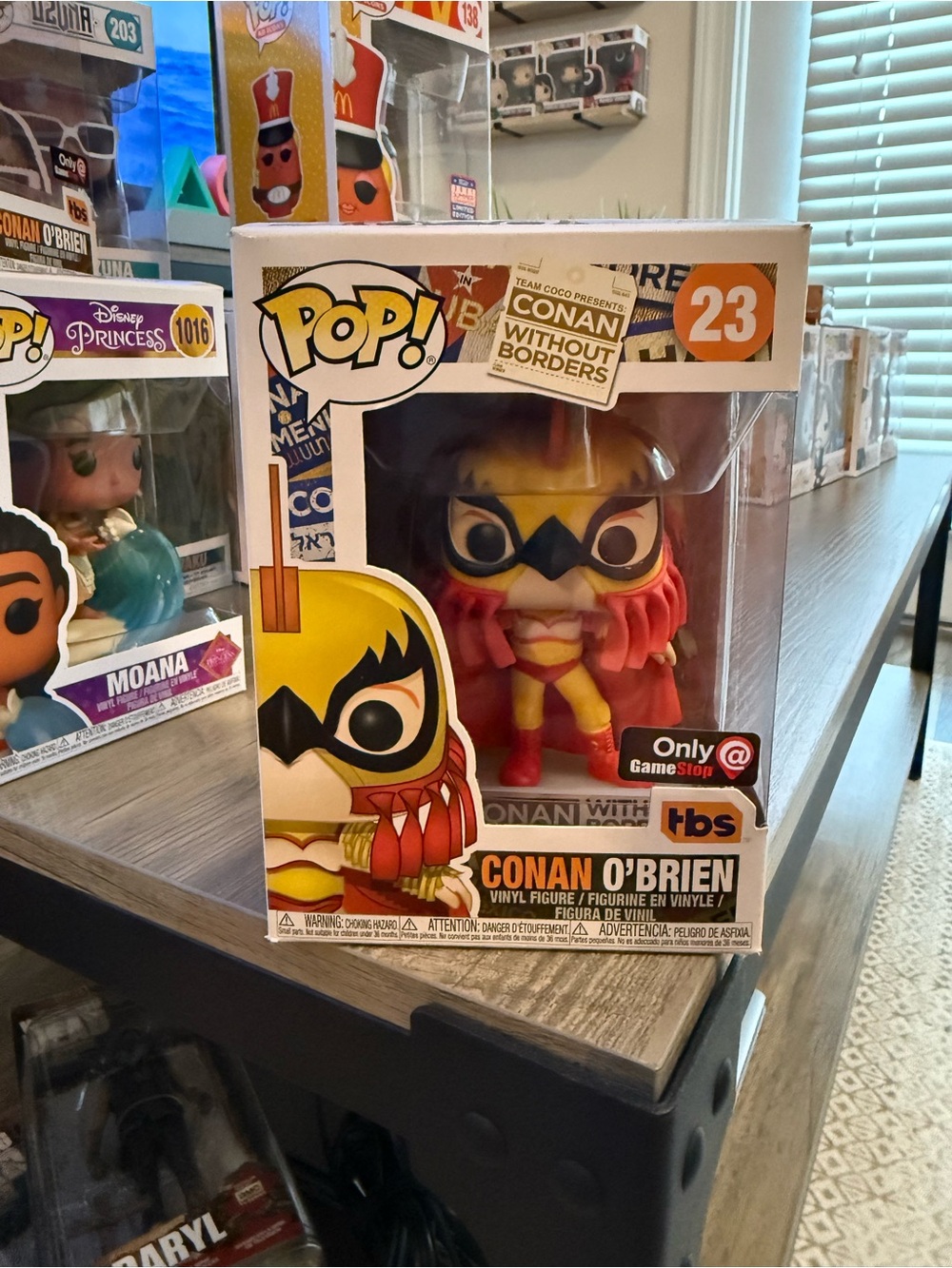 NIB Funko POP! Luchador Conan O'Brien - Without Borders
